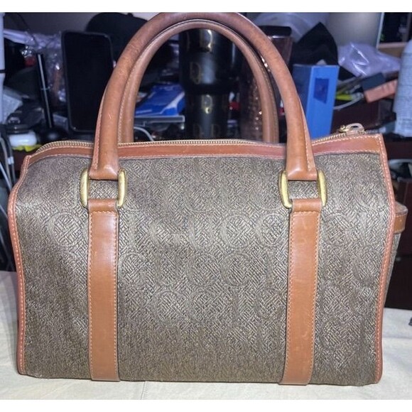 Gucci Vintage Boston Bag – Classic Monogram Canvas & Leather Trim - Picture 2 of 12